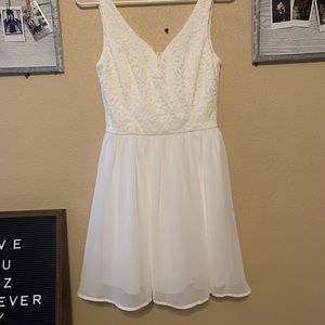 Francesca’s White Dress